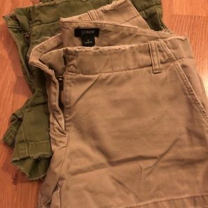 J Crew 2 shorts